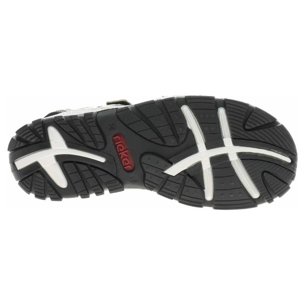 detail Dámské sandály Rieker 68866-60 béžové