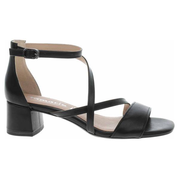 detail Dámské sandály Tamaris 1-28203-28 black matt