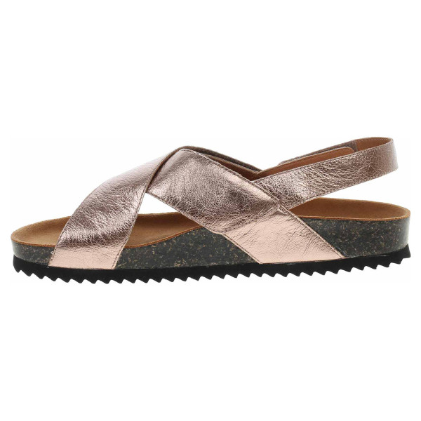 detail Dámské sandály Caprice 9-28440-28 taupe metallic