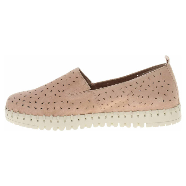 detail Dámské mokasiny Caprice 9-24550-28 rose suede