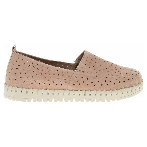 detail Dámské mokasiny Caprice 9-24550-28 rose suede