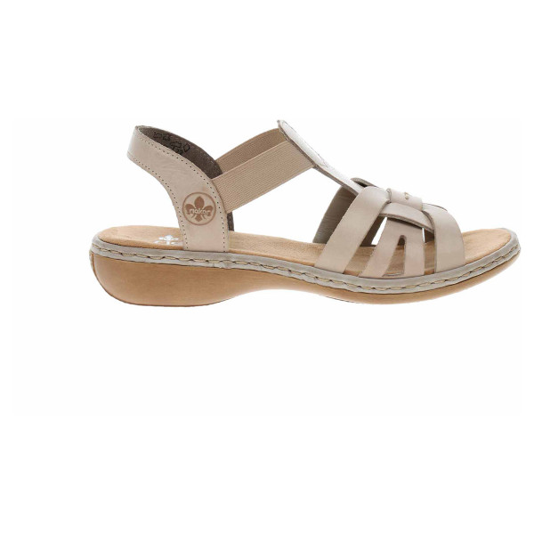 detail Dámské sandály Rieker 65918-62 beige