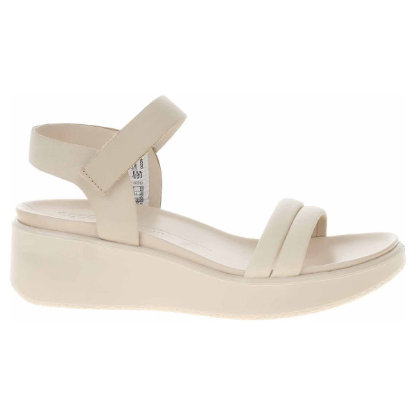 detail Dámské sandály Ecco Flowt Wedge LX W 27330359113 limestone-limestone