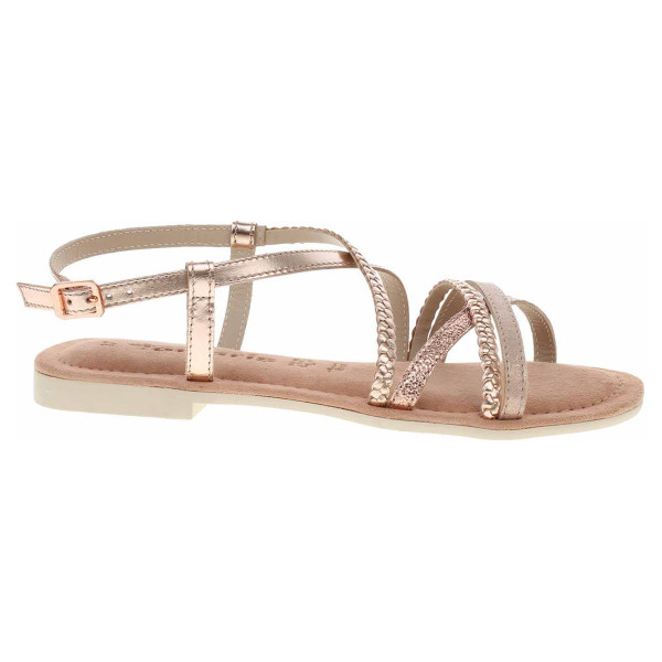 detail Dámské sandály Tamaris 1-28139-20 rose metallic