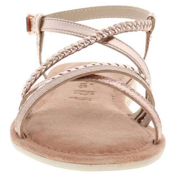 detail Dámské sandály Tamaris 1-28139-20 rose metallic