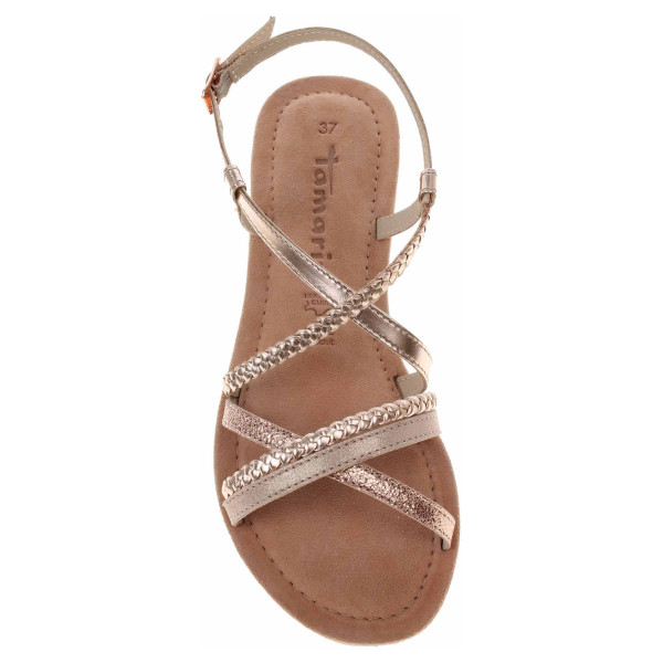 detail Dámské sandály Tamaris 1-28139-20 rose metallic