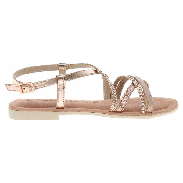 detail Dámské sandály Tamaris 1-28139-20 rose metallic