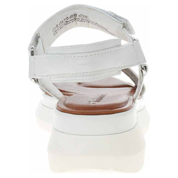 detail Dámské sandály Tamaris 1-28022-30 white
