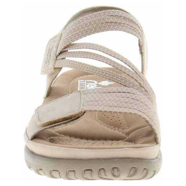 detail Dámské sandály Rieker 64870-62 beige