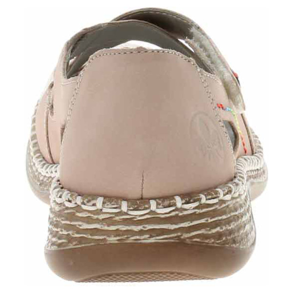 detail Dámské sandály Rieker 46451-60 beige