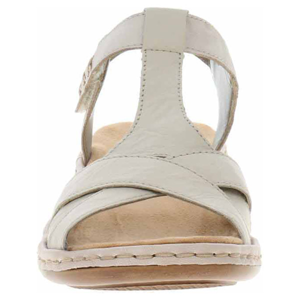 detail Dámské sandály Rieker 65919-60 beige