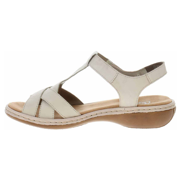 detail Dámské sandály Rieker 65919-60 beige