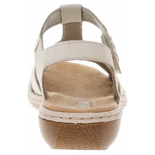 detail Dámské sandály Rieker 65919-60 beige