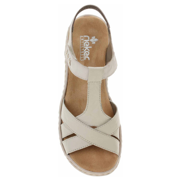 detail Dámské sandály Rieker 65919-60 beige