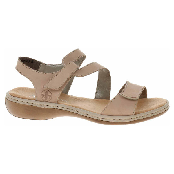 detail Dámské sandály Rieker 659C7-60 beige