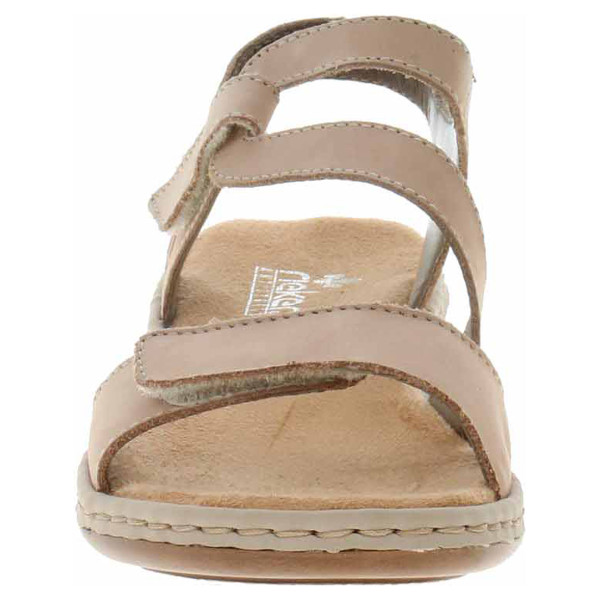 detail Dámské sandály Rieker 659C7-60 beige