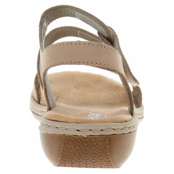 detail Dámské sandály Rieker 659C7-60 beige