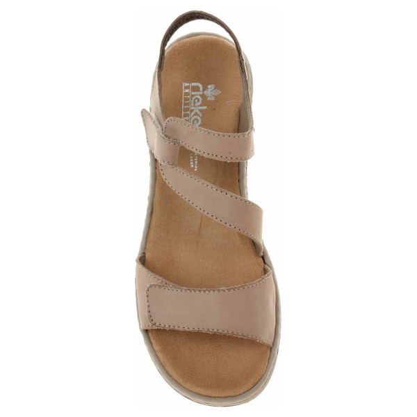 detail Dámské sandály Rieker 659C7-60 beige