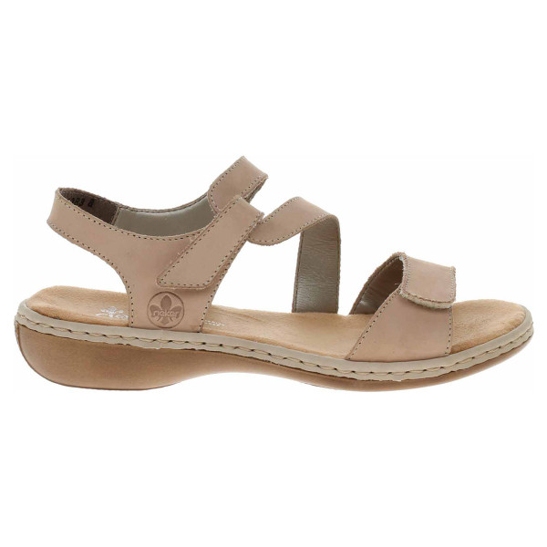 detail Dámské sandály Rieker 659C7-60 beige