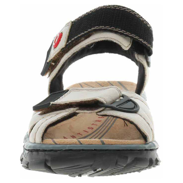 detail Dámské sandály Rieker 6851-80 ivory