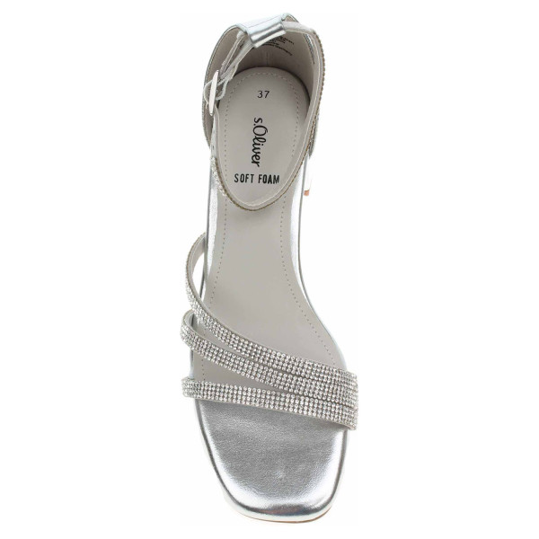 detail Dámská společenská obuv s.Oliver 5-28206-42 silver