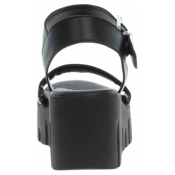 detail Dámské sandály Tamaris 1-28712-42 black leather