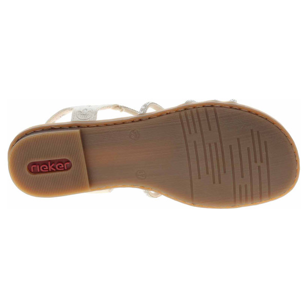 detail Dámské sandály Rieker 64270-60 beige