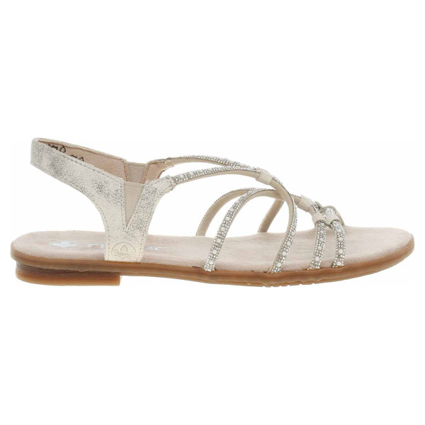 detail Dámské sandály Rieker 64270-60 beige