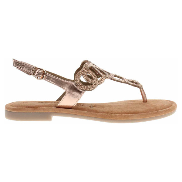 detail Dámské sandály Tamaris 1-28125-42 copper glam