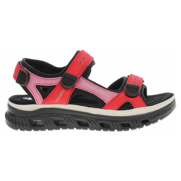 detail Dámské sandály Rieker 64074-33 rot kombi