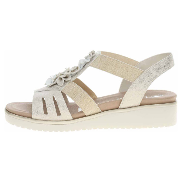 detail Dámské sandály Rieker V3788-60 beige