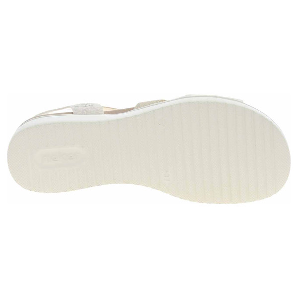 detail Dámské sandály Rieker V3788-60 beige