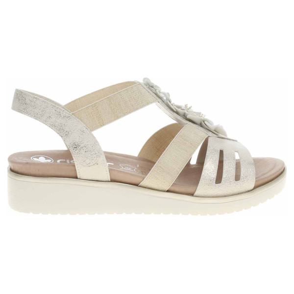 detail Dámské sandály Rieker V3788-60 beige