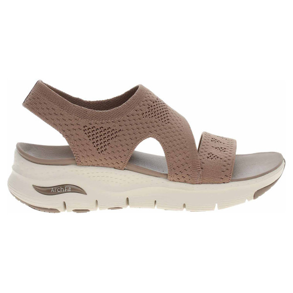 detail Skechers Arch Fit - Brightest Day mocha