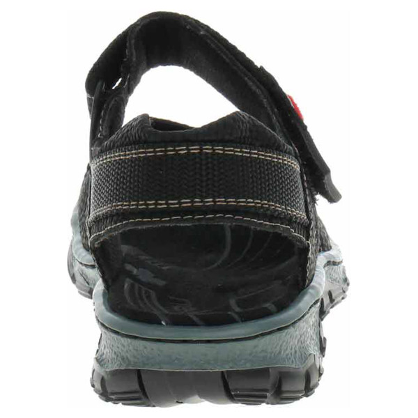 detail Dámské sandály Rieker 68851-02 schwarz