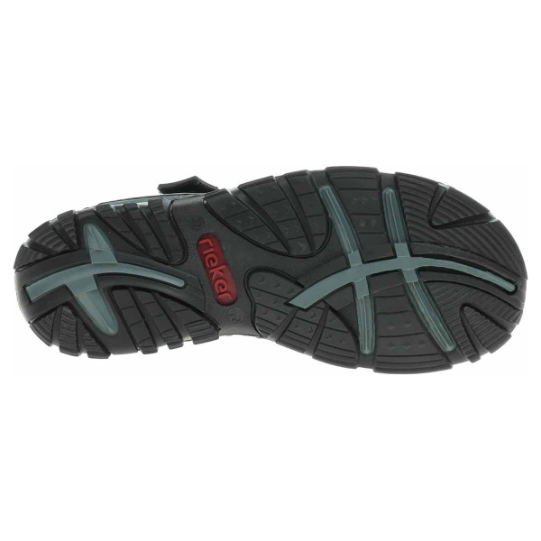 detail Dámské sandály Rieker 68851-02 schwarz