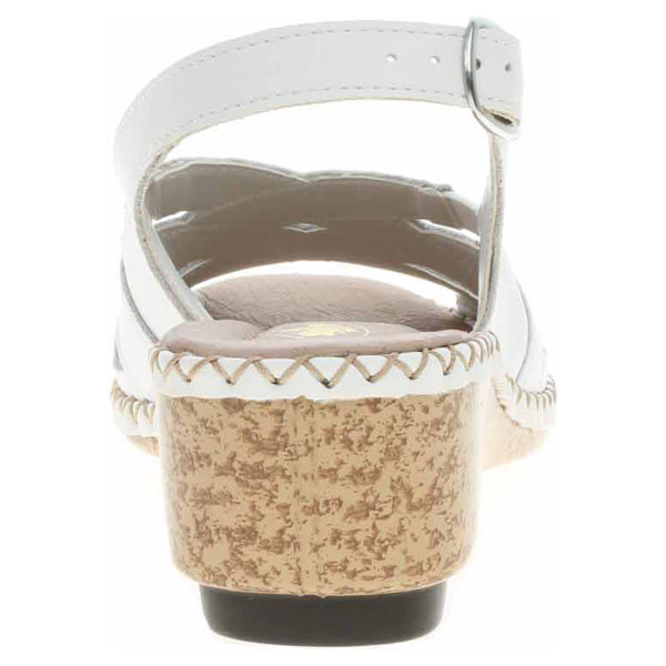 detail Dámské sandály Rieker 66189-80 weiss