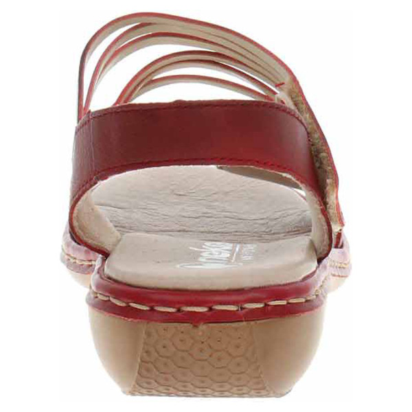 detail Dámské sandály Rieker 65964-35 rot