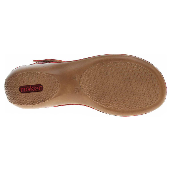 detail Dámské sandály Rieker 65964-35 rot