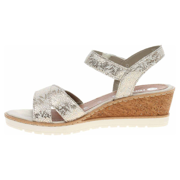 detail Dámské sandály Remonte R6252-91 gold