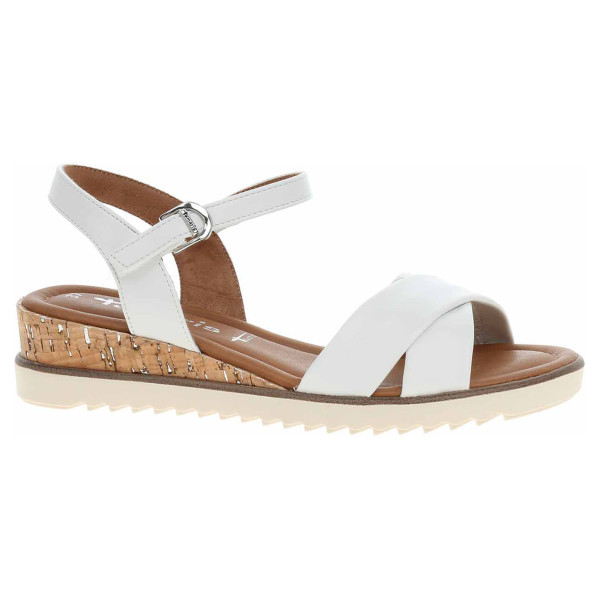 detail Dámské sandály Tamaris 1-28106-42 white