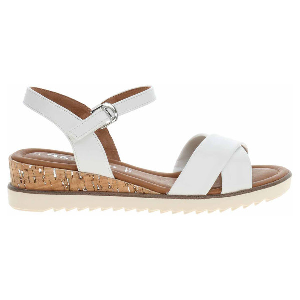 detail Dámské sandály Tamaris 1-28106-42 white