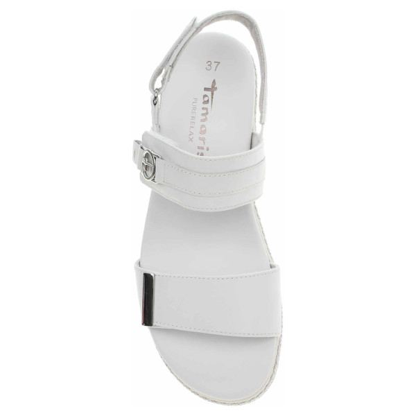 detail Dámské sandály Tamaris 1-28264-44 white