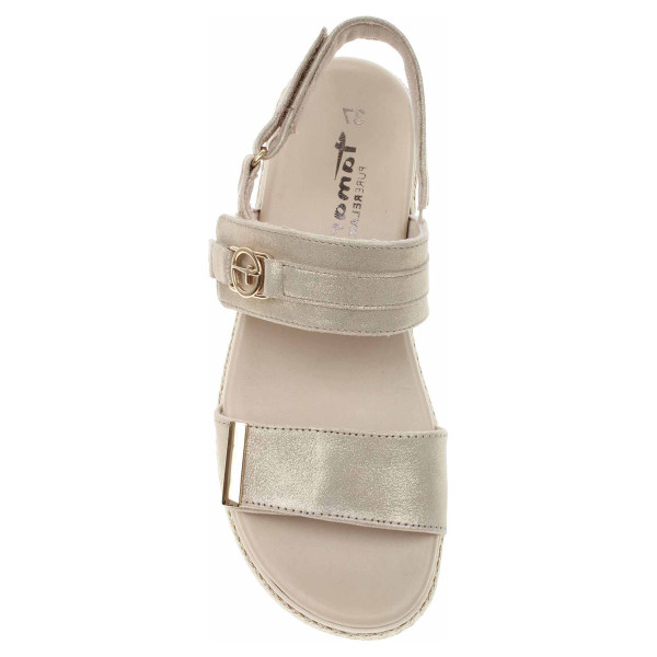 detail Dámské sandály Tamaris 1-28264-44 champagne