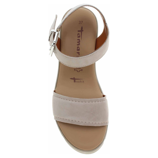 detail Dámské sandály Tamaris 1-28712-42 taupe suede