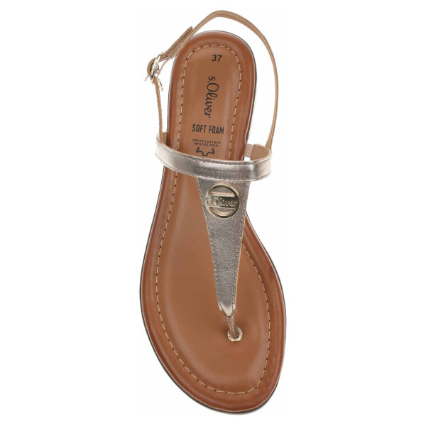 detail Dámské sandály s.Oliver 5-28105-44 platinum