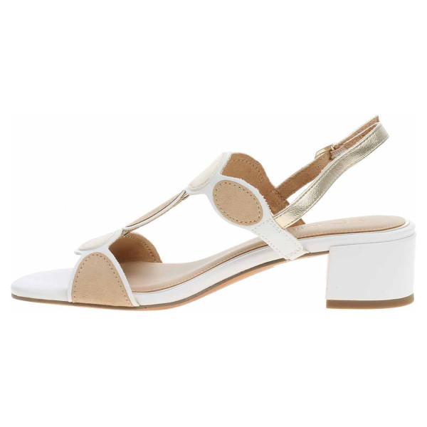 detail Dámská společenská obuv Marco Tozzi 2-28231-44 white comb