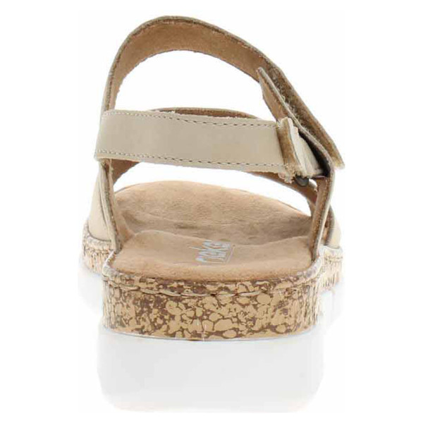 detail Dámské sandály Rieker V2366-60 beige