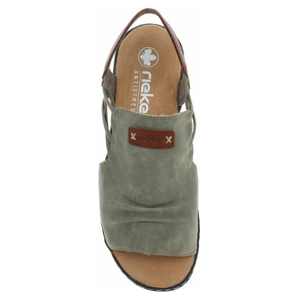detail Dámské sandály Rieker 62962-52 grun