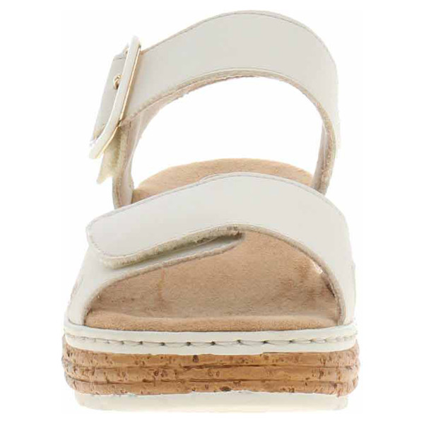 detail Dámské sandály Rieker 62760-60 beige